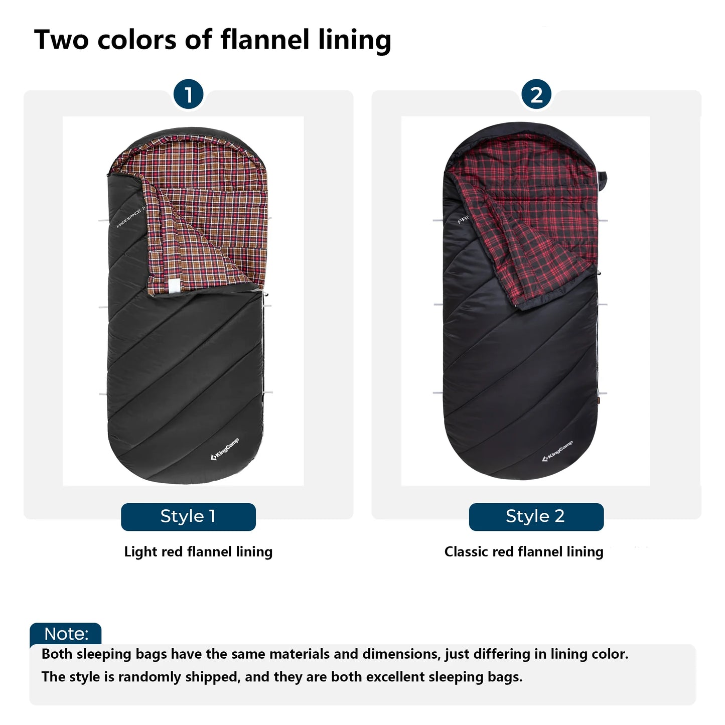 XL Cotton Flannel Sleeping Bag for Adults – Oversized Weatherproof 3-Season Camping Sleeping Bag with Hood, Warm Soft Flannel Interior for Camping, Hiking, Backpacking & Outdoor Adventures