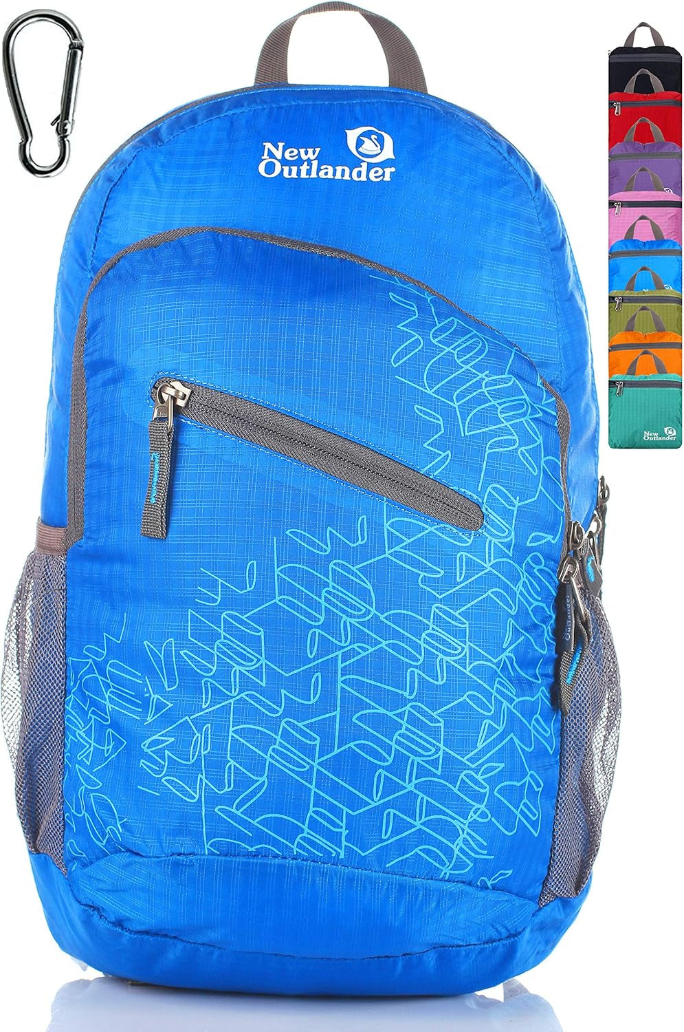 Packable Lightweight Travel Hiking Backpack – Foldable Waterproof Daypack for Camping, Hiking, Travel, Beach Trips, Outdoor Adventures & Everyday Carry