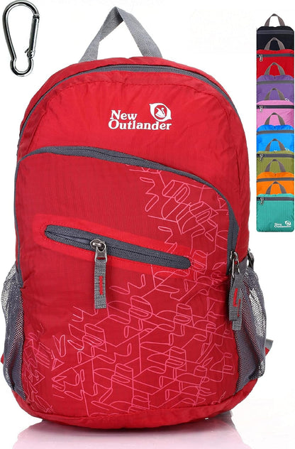 Packable Lightweight Travel Hiking Backpack – Foldable Waterproof Daypack for Camping, Hiking, Travel, Beach Trips, Outdoor Adventures & Everyday Carry