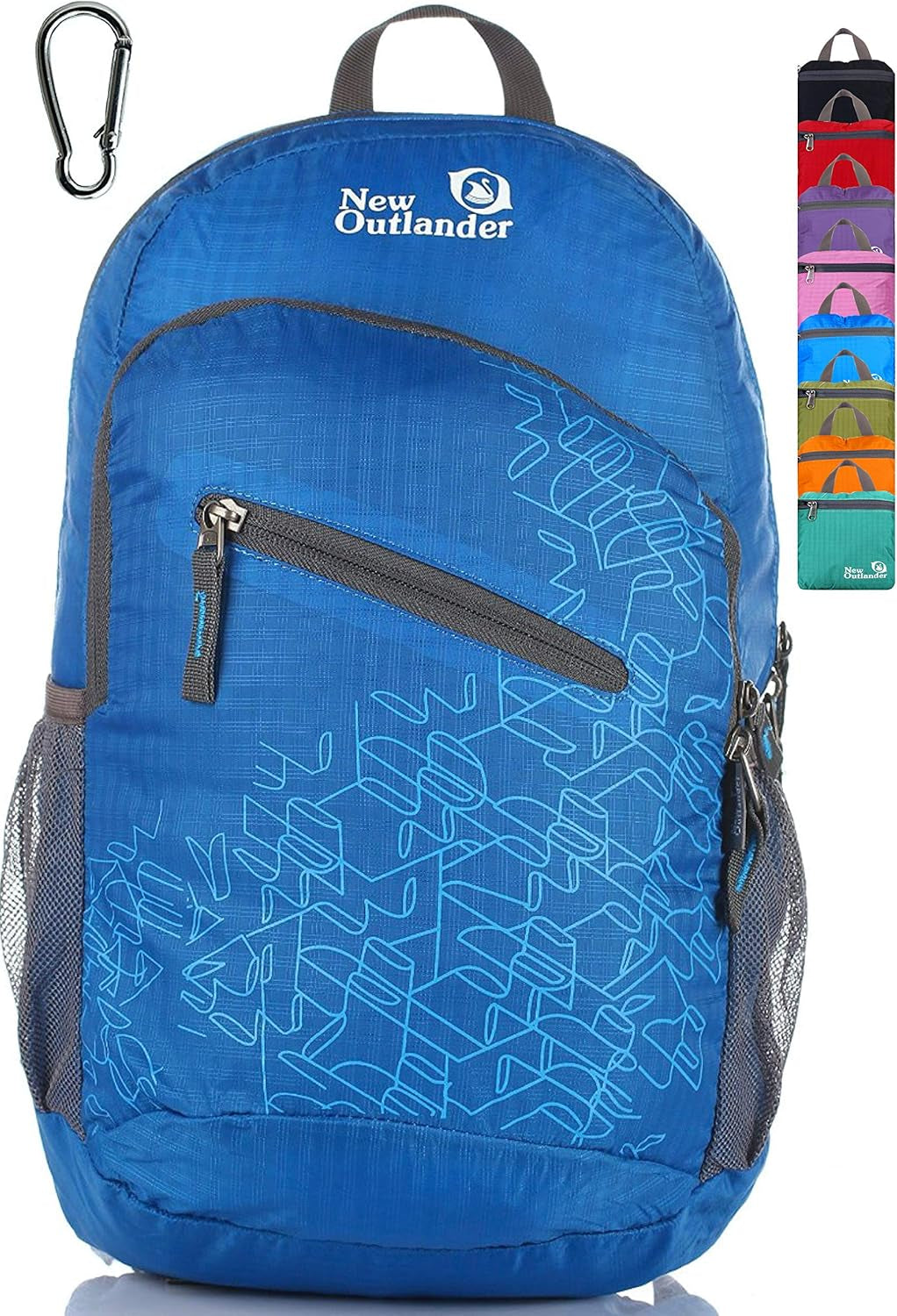 Packable Lightweight Travel Hiking Backpack – Foldable Waterproof Daypack for Camping, Hiking, Travel, Beach Trips, Outdoor Adventures & Everyday Carry