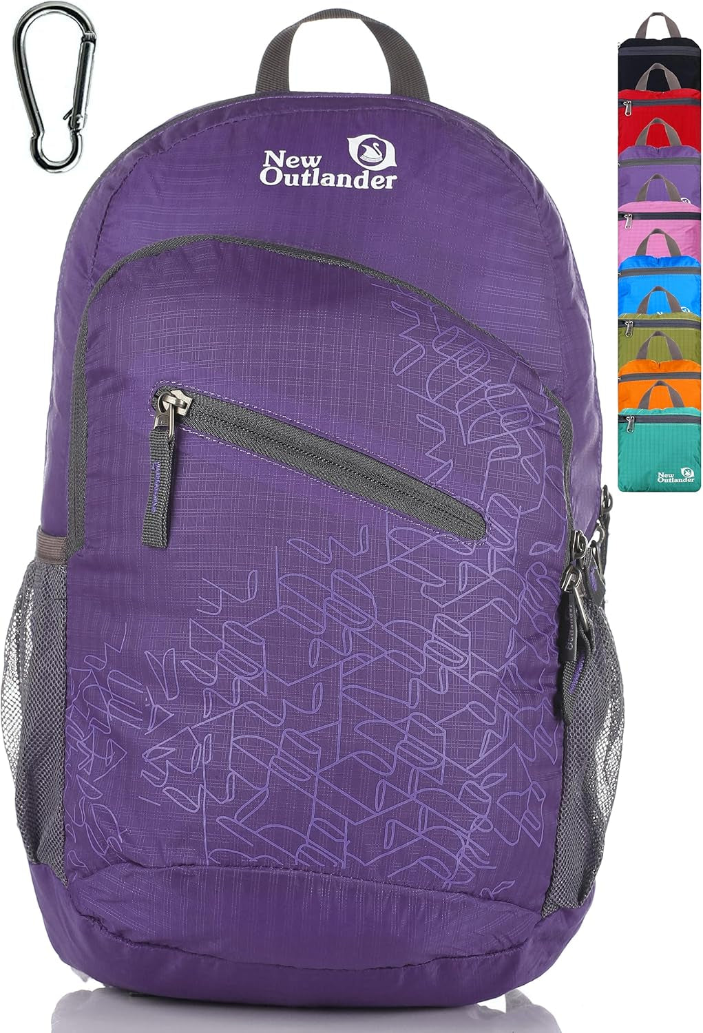 Packable Lightweight Travel Hiking Backpack – Foldable Waterproof Daypack for Camping, Hiking, Travel, Beach Trips, Outdoor Adventures & Everyday Carry