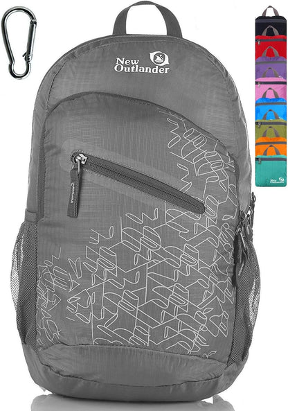 Packable Lightweight Travel Hiking Backpack – Foldable Waterproof Daypack for Camping, Hiking, Travel, Beach Trips, Outdoor Adventures & Everyday Carry
