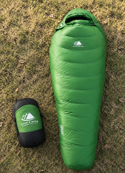 Katahdin 15°F Ultralight Down Sleeping Bag – 4 Season Water-Resistant Mummy Sleeping Bag with 625 Fill Power Insulation for Backpacking, Hiking, Camping & Cold Weather Adventures