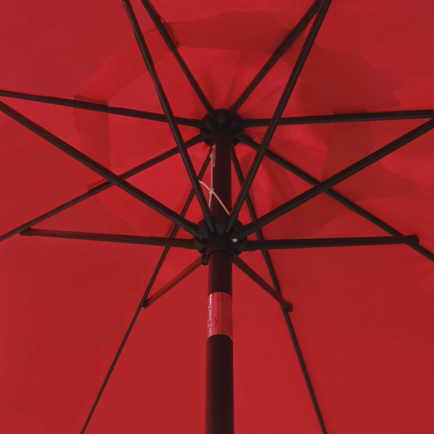 9FT Outdoor Patio Umbrella with 8 Durable Ribs – UV Resistant Market Table Umbrella for Backyard, Deck, Garden & Pool 