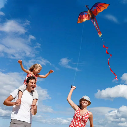 62" Giant Dragon Kite for Kids & Adults – 3D Stereoscopic Outdoor Flying Kite with Durable Polyester Fabric for Beach, Park & Sports Fun Gift