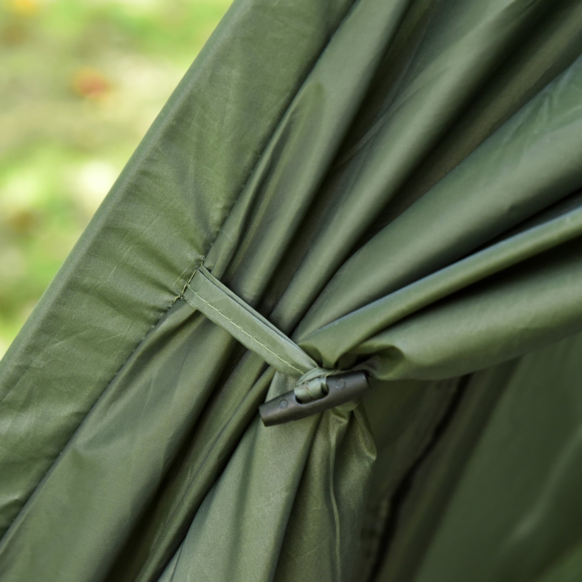 Outsunny 2 Person Camping Cot Tent with Air Mattress – Foldable Elevated Camping Bed with Rain Cover for Outdoor Camping & Hiking