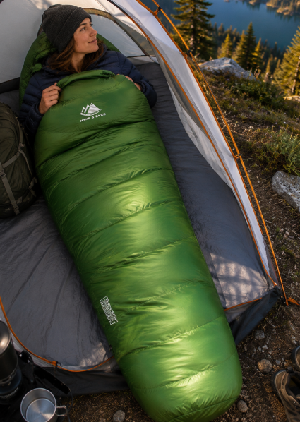 Katahdin 15°F Ultralight Down Sleeping Bag – 4 Season Water-Resistant Mummy Sleeping Bag with 625 Fill Power Insulation for Backpacking, Hiking, Camping & Cold Weather Adventures Sumatime