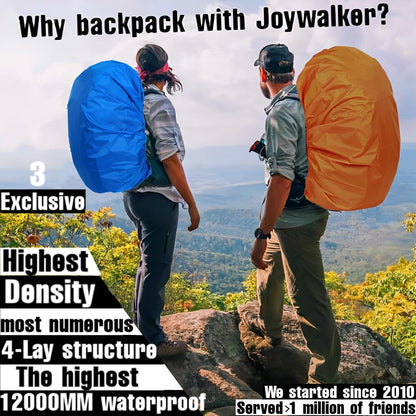 Waterproof Backpack Rain Cover – 12000mm Ultra-Waterproof Backpack Cover with Reflective Strip, Anti-Slip Buckle Strap & Heavy-Duty Multi-Layer Protection for Hiking, Camping, Travel & Outdoor Adventures